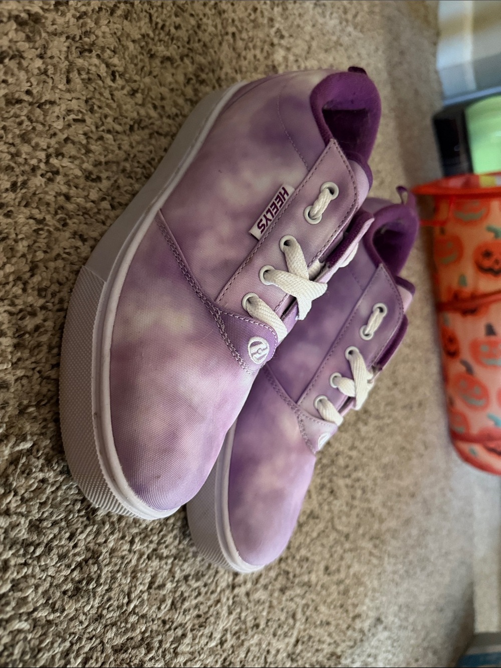 Heelys Lavender Tie-Dye Skate Shoes